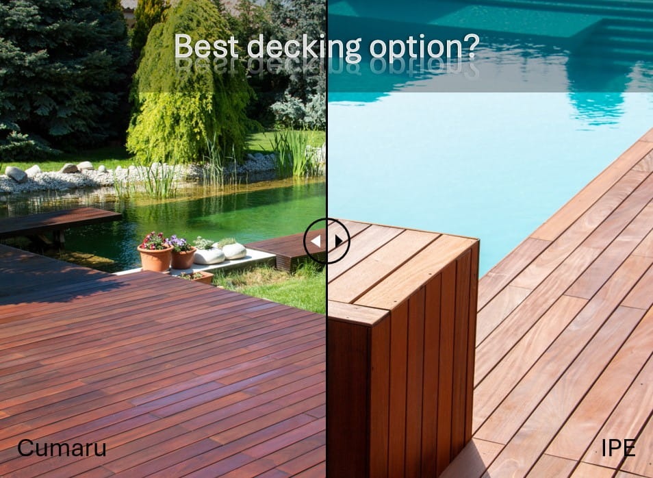 Cumaru vs Ipe Comparing Two Top Hardwood Decking Options