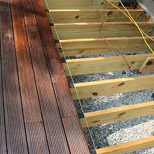 joist span for bamboo decking